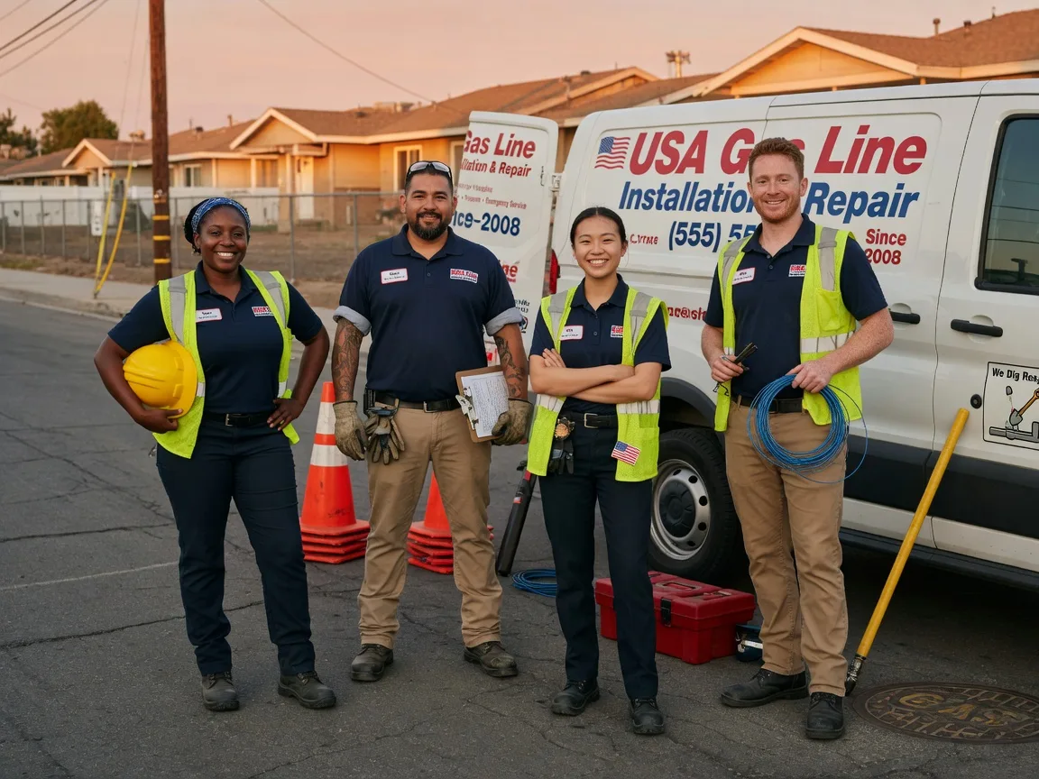 Gas Line Installation company in Lonetree, WY